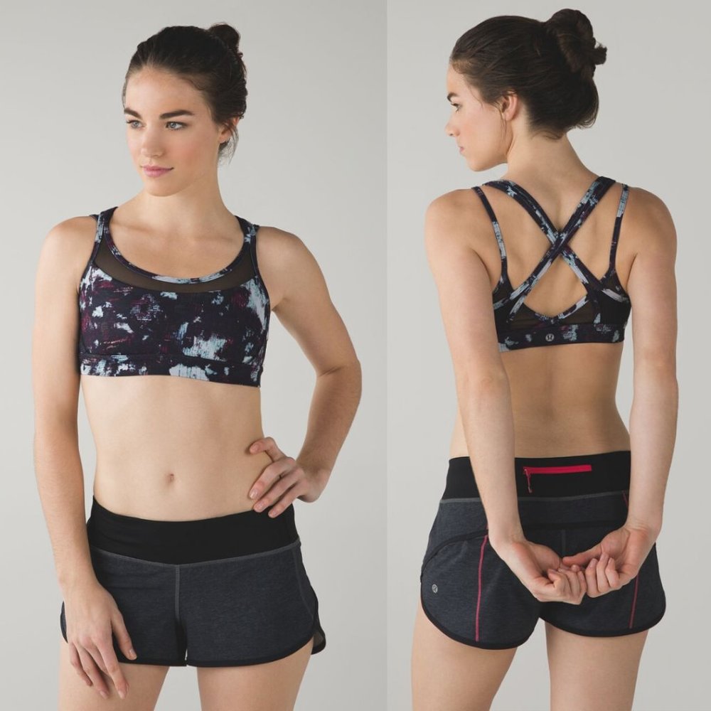 Lululemon Static Blossom Luxtreme Get Down Bra